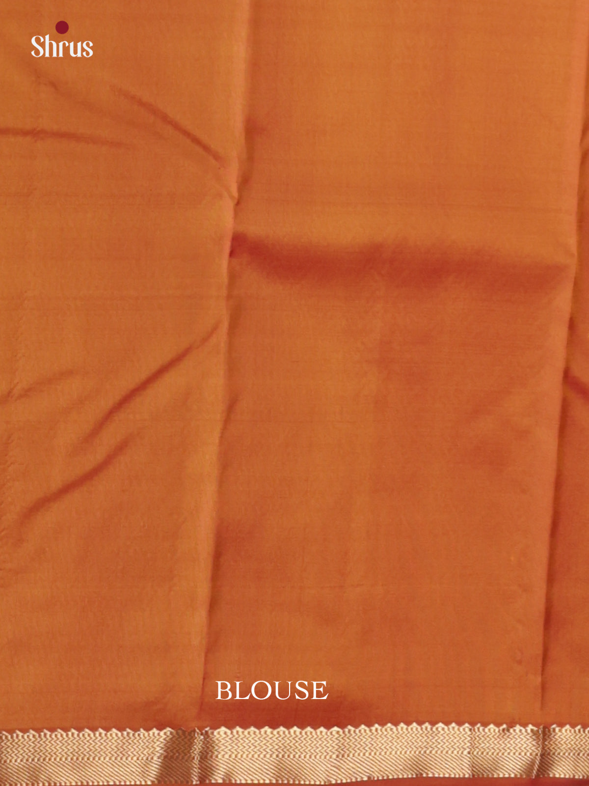 Buy Regal Light Green Kanjivaram Saree With Golden Buttas, Brick Orange Border & Brocade Pallu