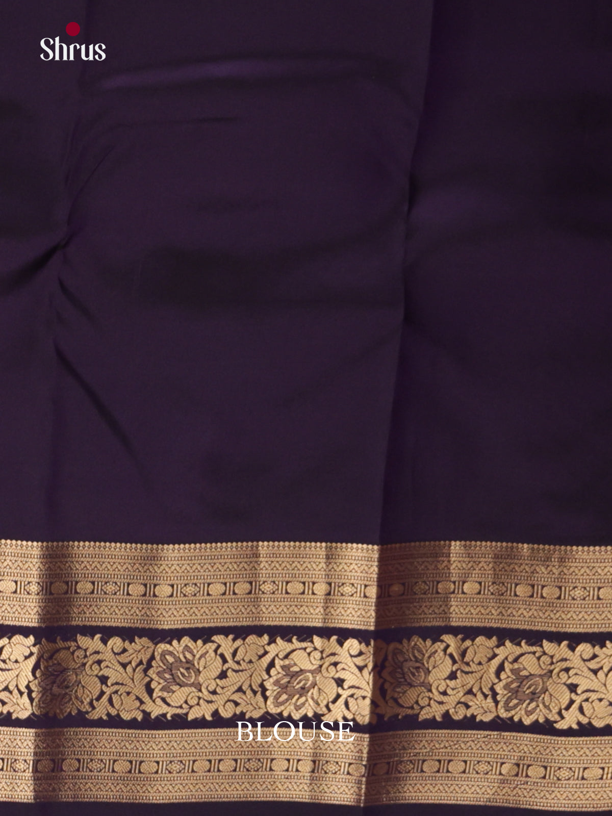 Buy Enchanting Lilac Kanjivaram Saree With Gold Buttas, Deep Purple Border & Brocade Pallu