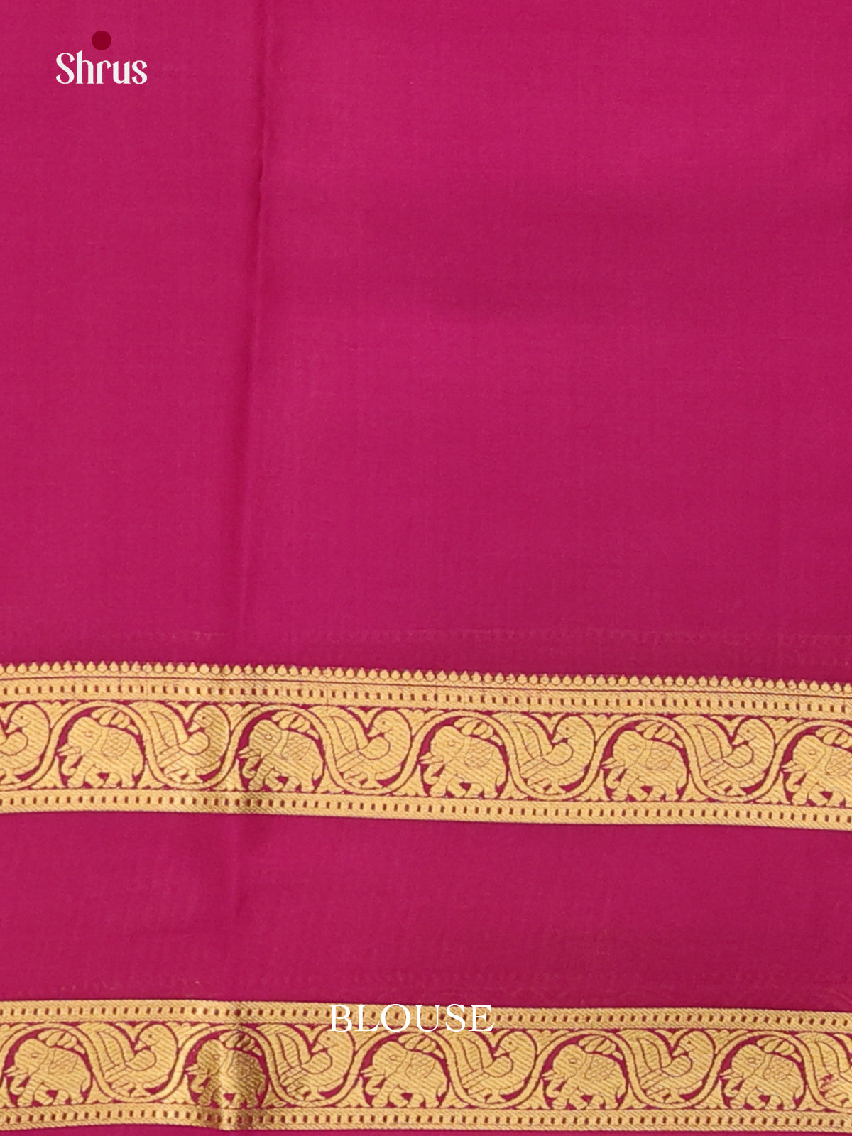 Buy Exquisite Lilac Mysore Silk Crepe Saree with Floral Print, Magenta Rettaipet Zari Border & Chit Pallu