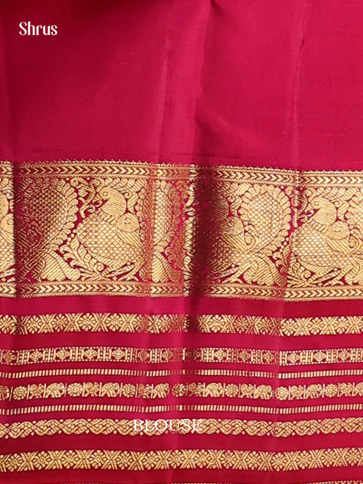 Luminous Pista Green Kanchipuram Saree With Fine Stripes | Red Zari Striped Border & Brocade Pallu