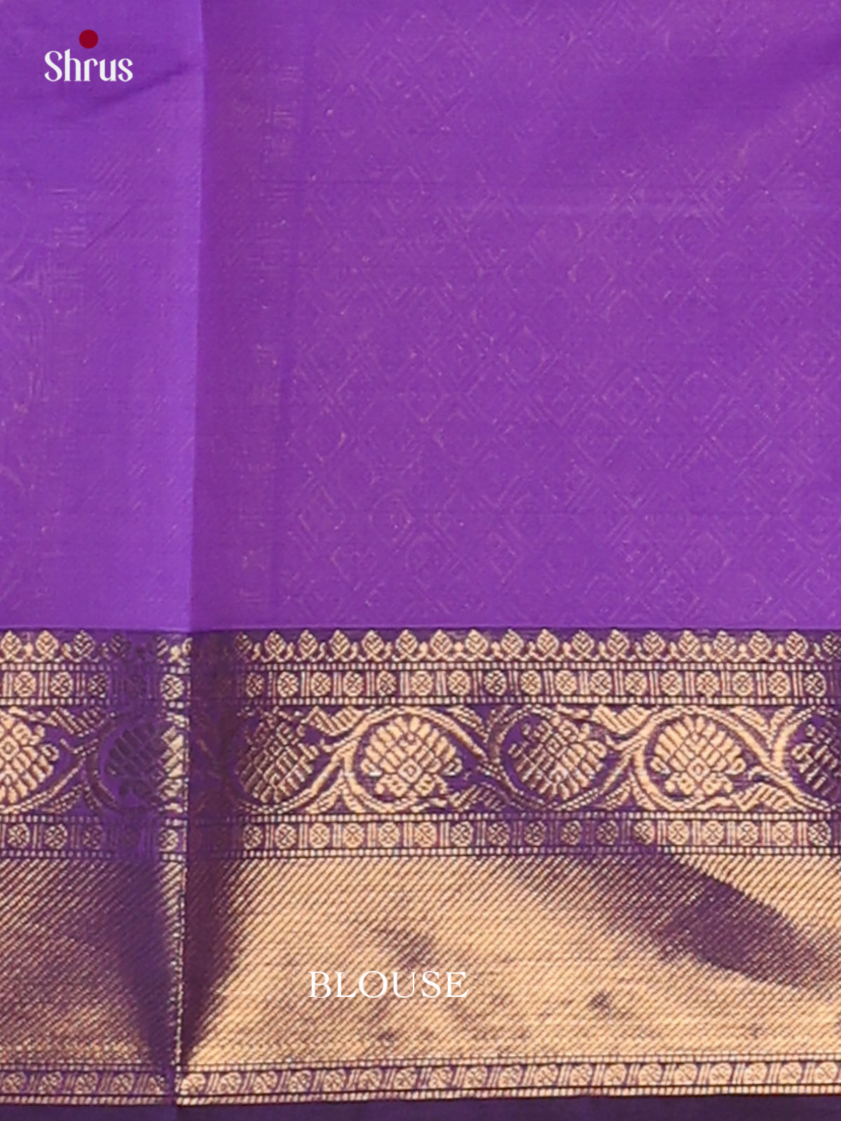 Luminous Purple Chettinad Cotton Sarees With Golden Stripes, Floral Buttas & Brocade Pallu