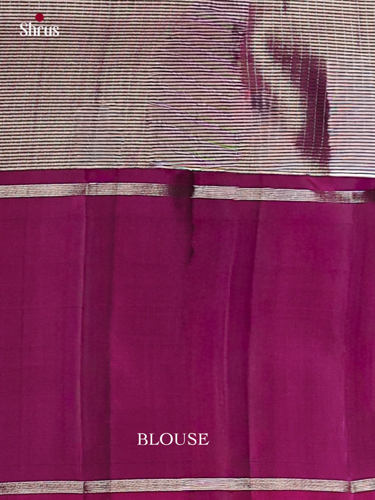 Lustrous Sage Green Pattu Saree With Intricate Checks & Buttas | Magenta Pink Border With Zari Stripes