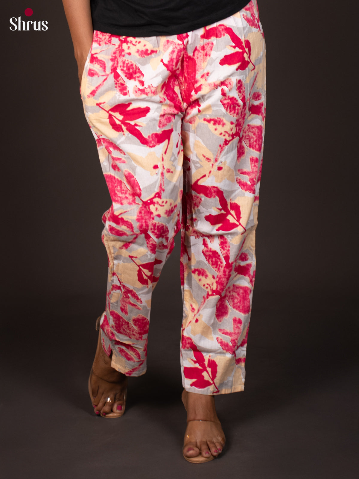 Readymade Cotton pink and Grey Printed Pant - Shop on Shrus.com