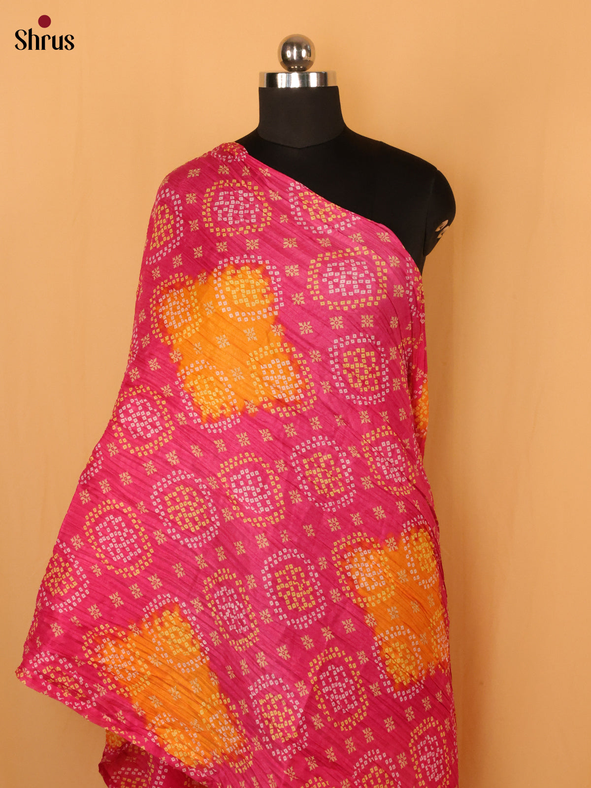 Pink- Dupatta