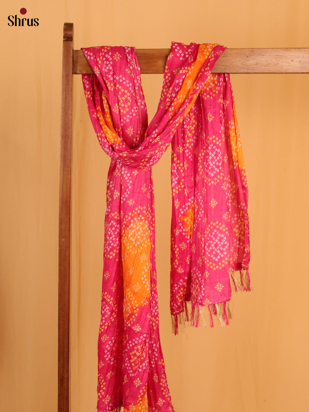 Pink- Dupatta