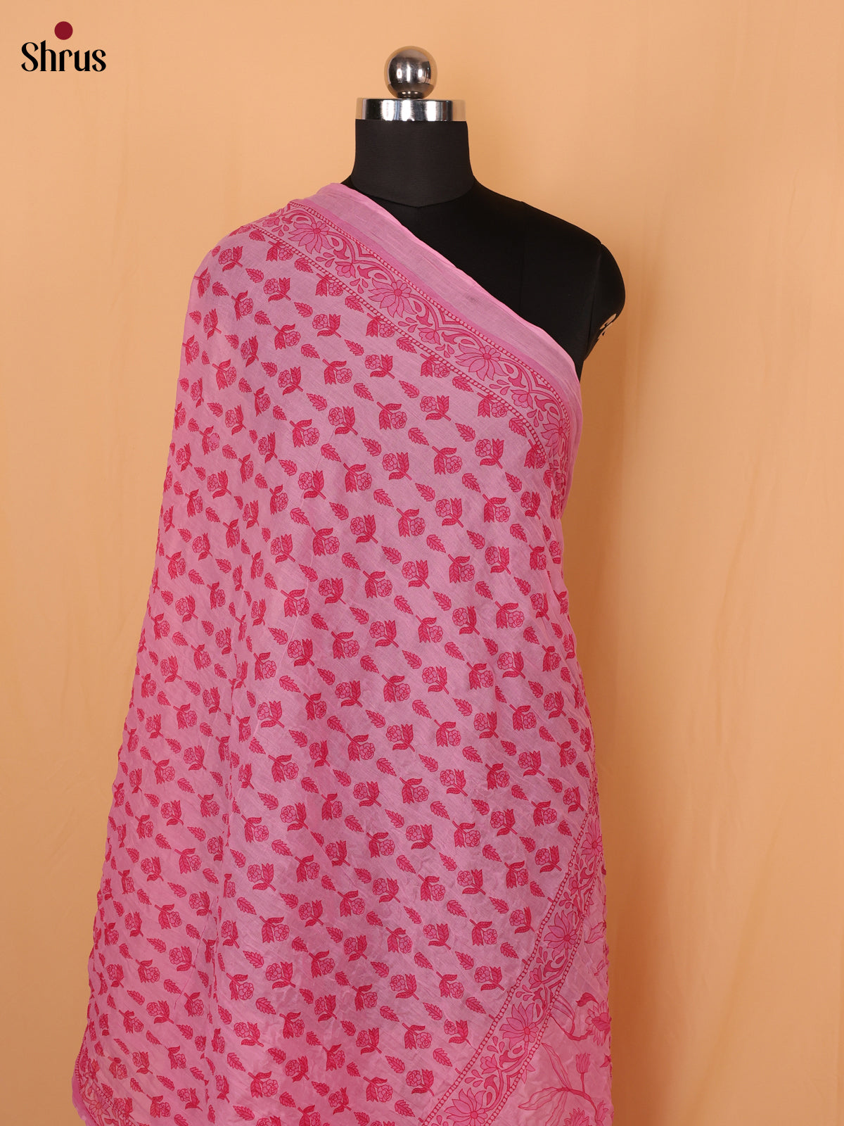 Pink- Dupatta