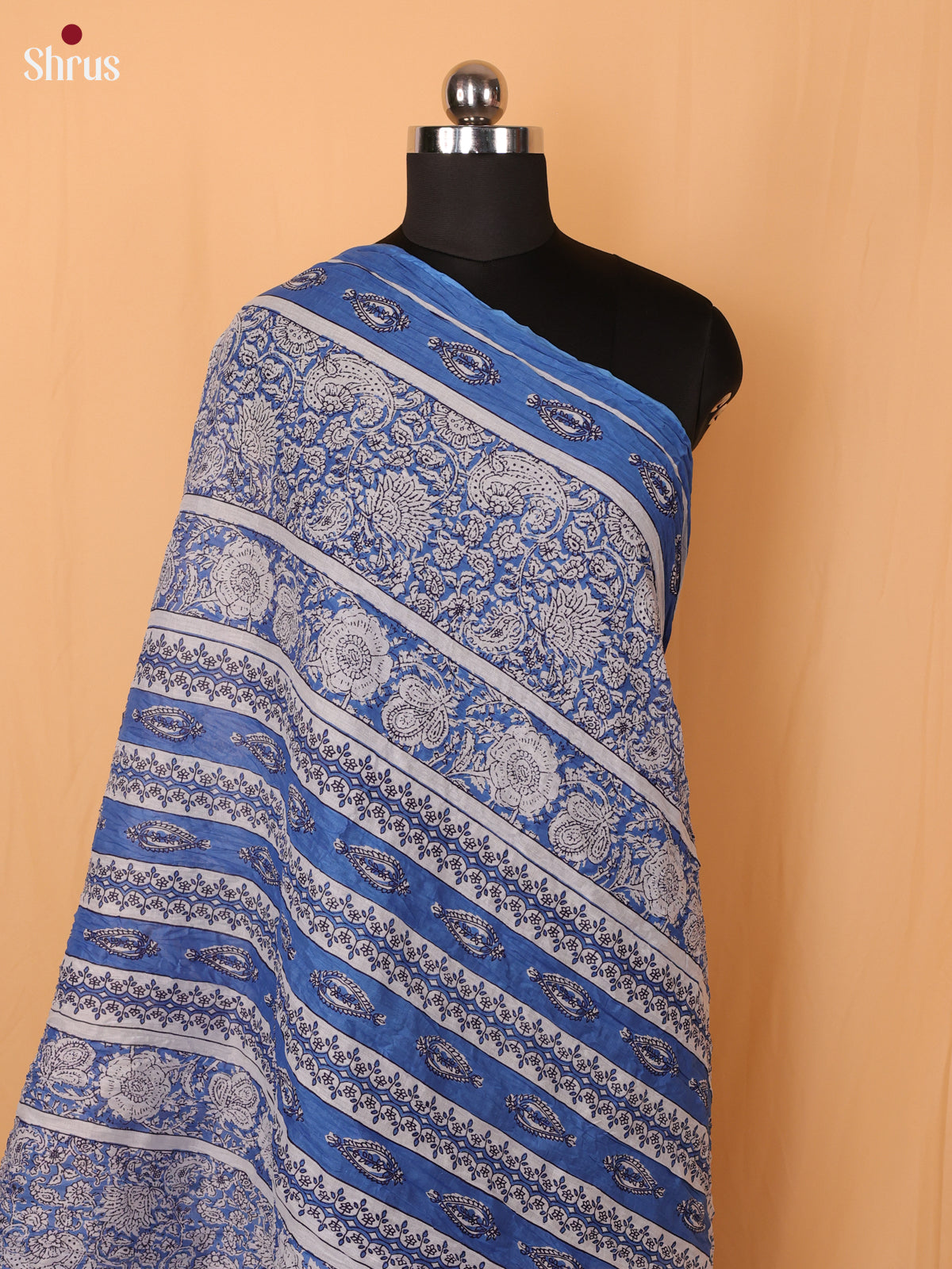 Blue & White - Dupatta