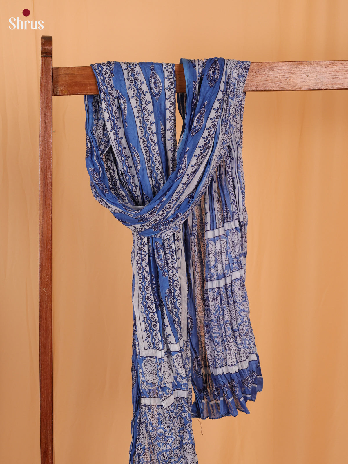 Blue & White - Dupatta