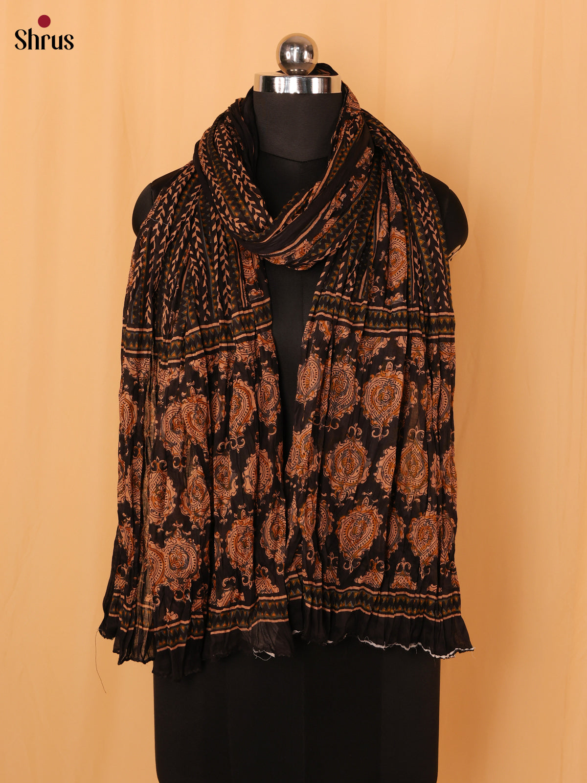 Black  - Dupatta