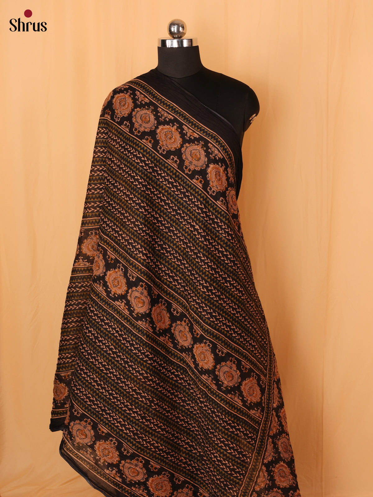 Black  - Dupatta