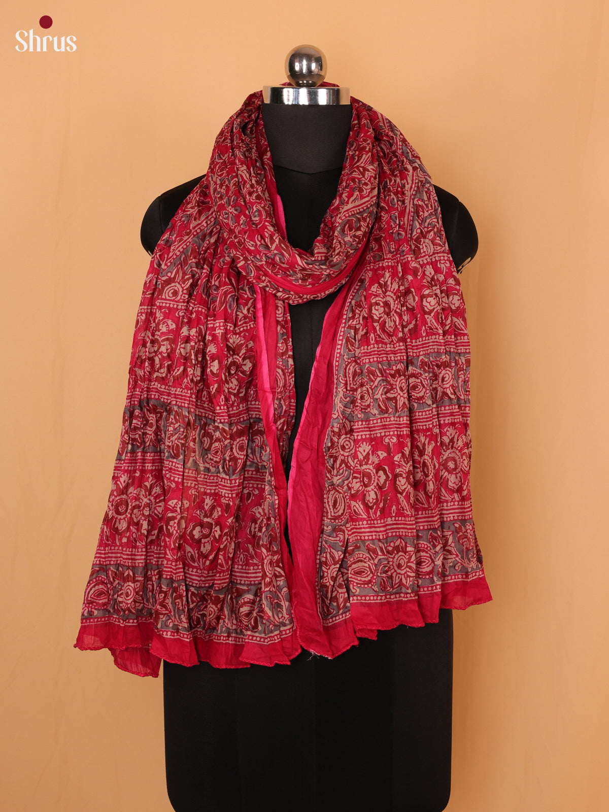 Reddish Pink - Dupatta