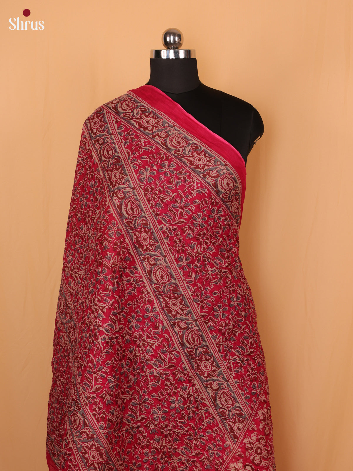 Reddish Pink - Dupatta