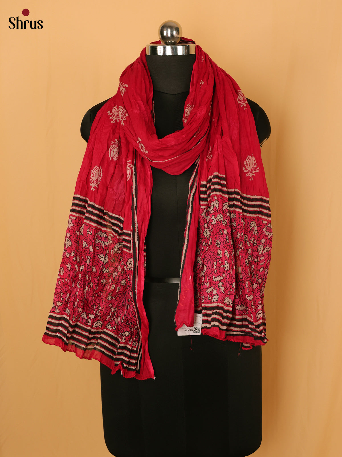 Red - Dupatta