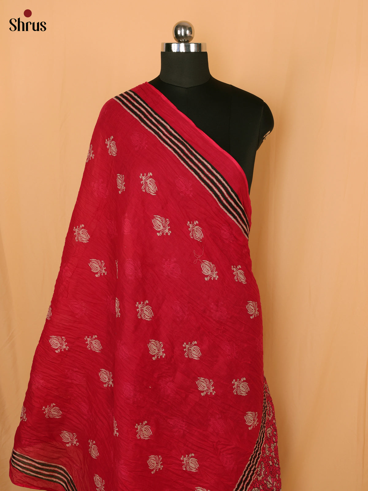 Red - Dupatta