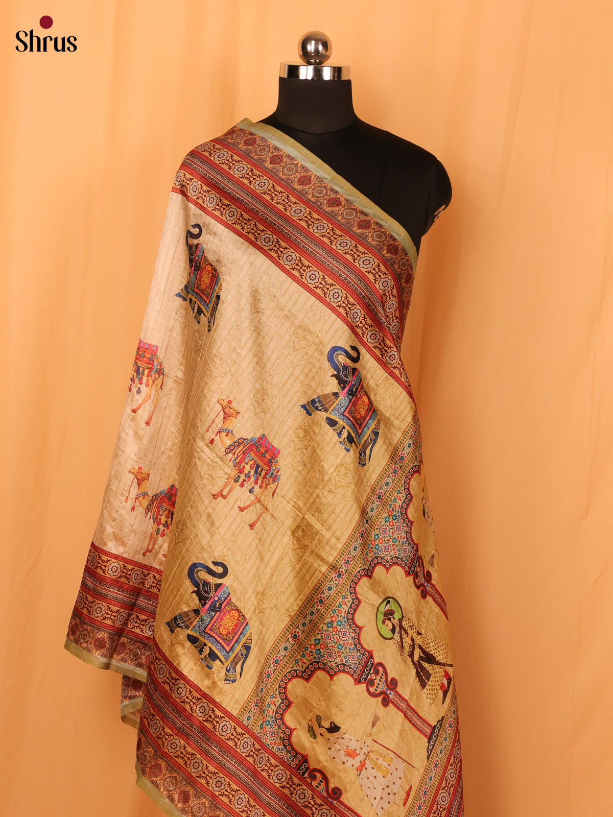 Gold- Dupatta