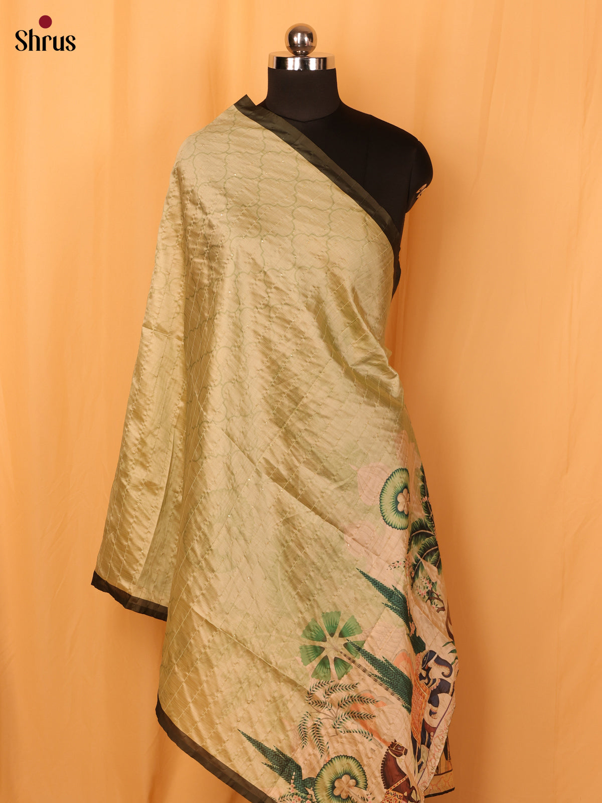 Dull Gold - Dupatta