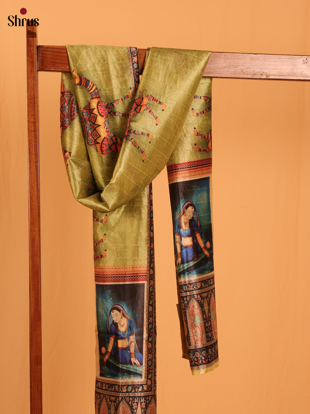 Green - Dupatta