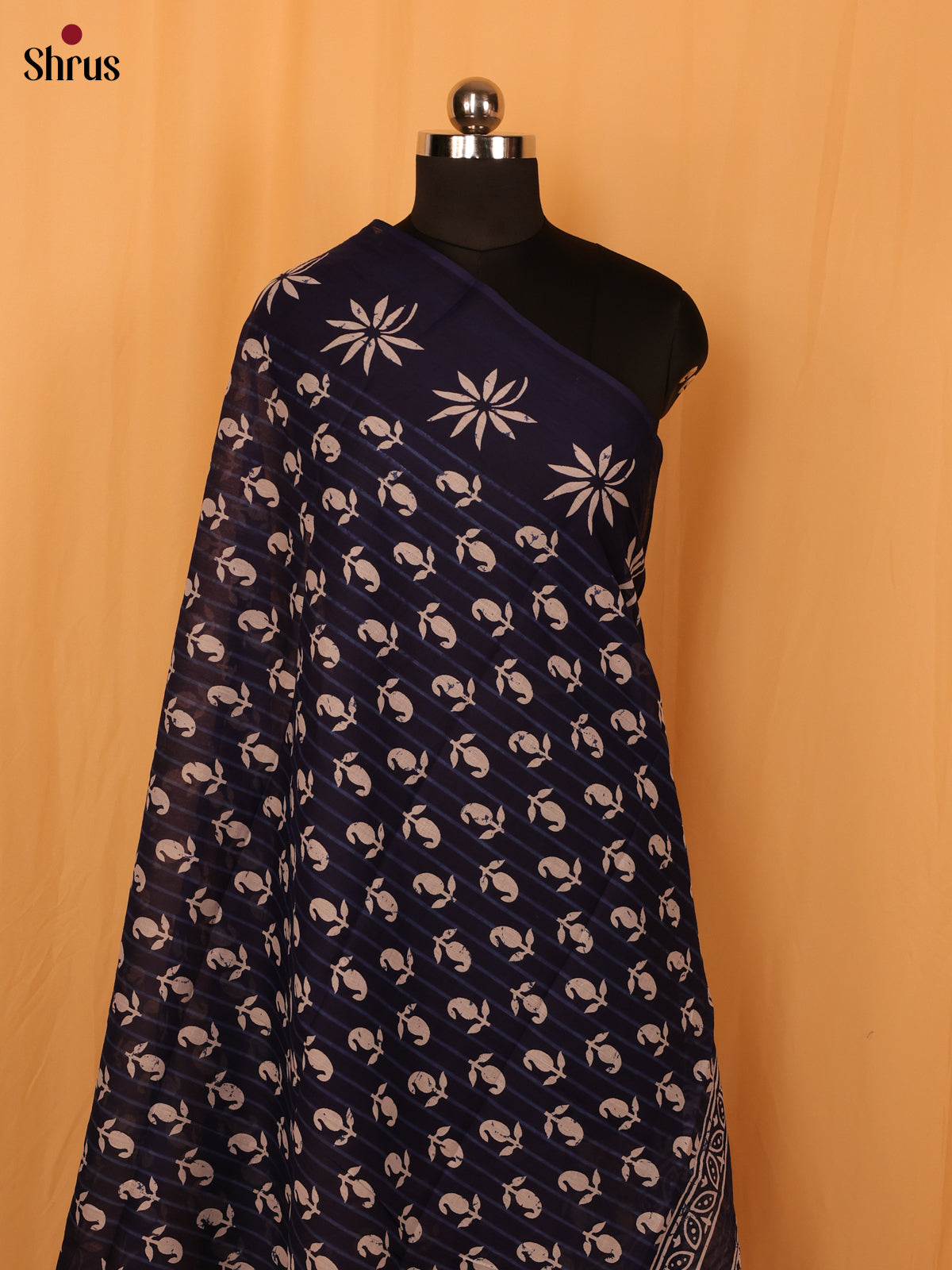 Black & Blue- Dupatta