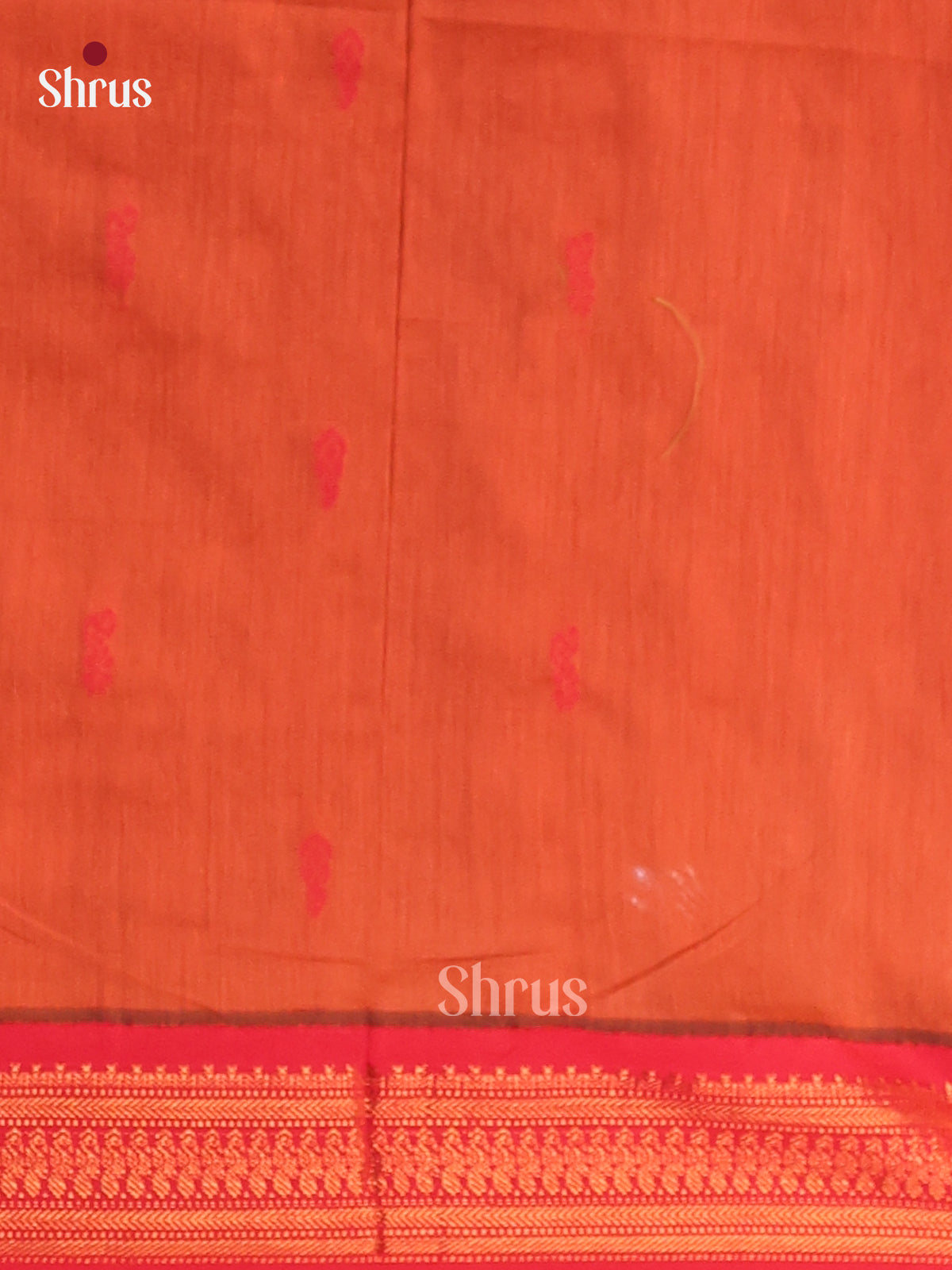 Brick Orange & Maroon Kalyani Cotton Salwar Unstitch - MDA22002 - Shop on Shrus.com