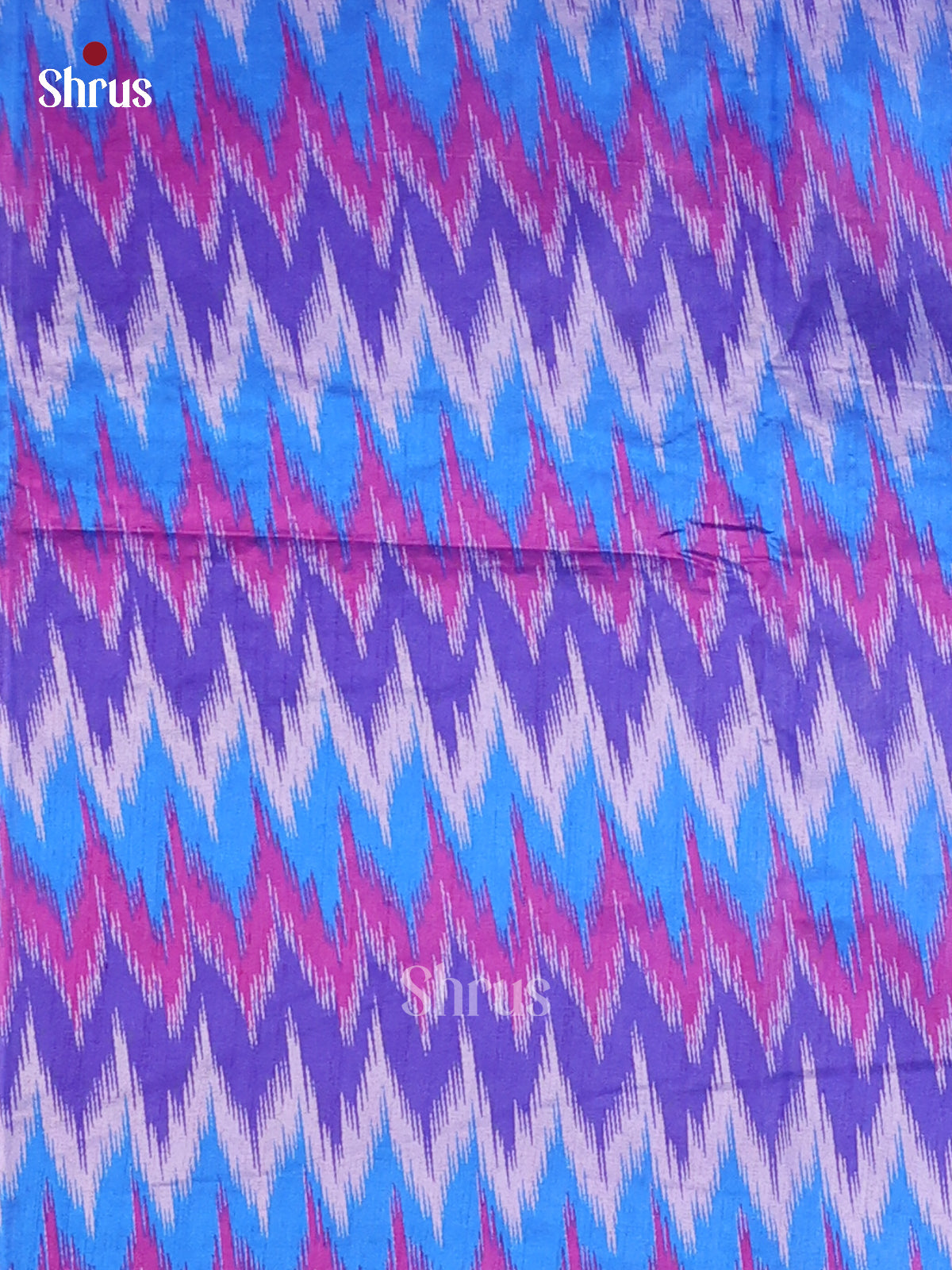 Blue & Purple - semi patola salwar - Shop on Shrus.com