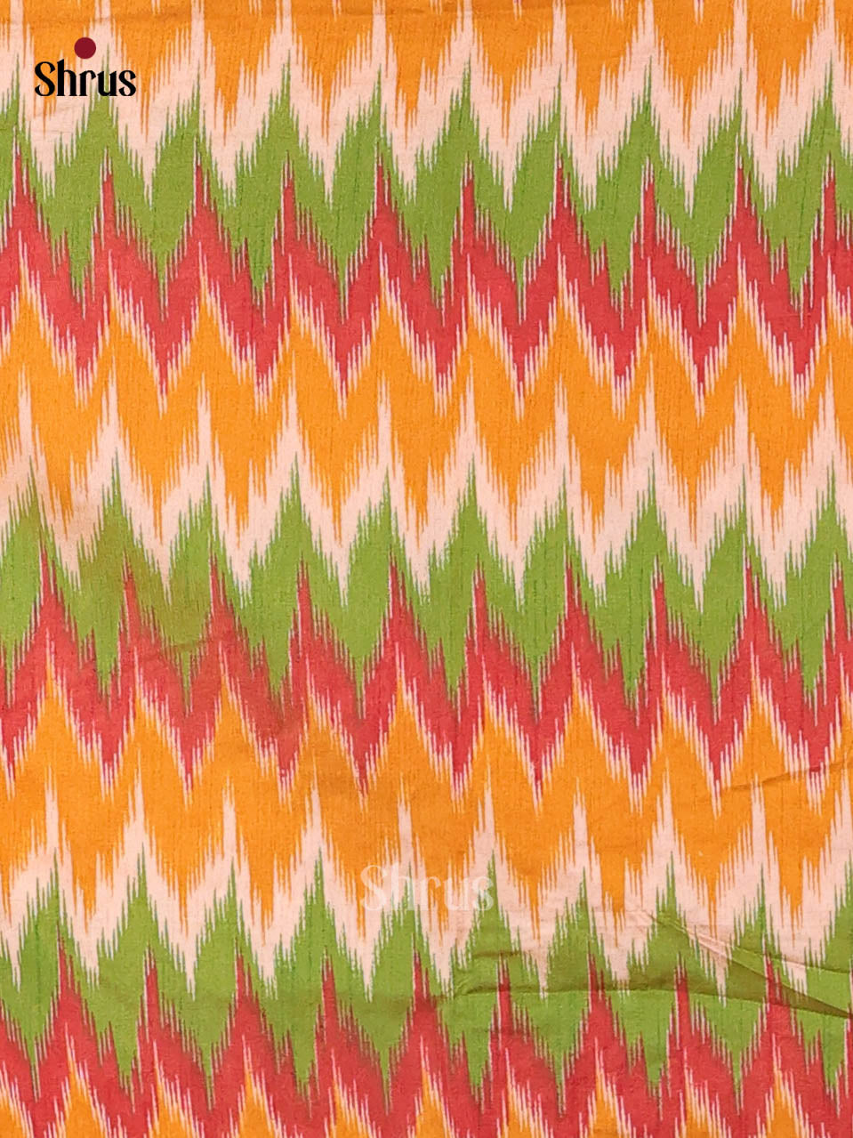 Orange & Green - semi patola salwar - Shop on Shrus.com