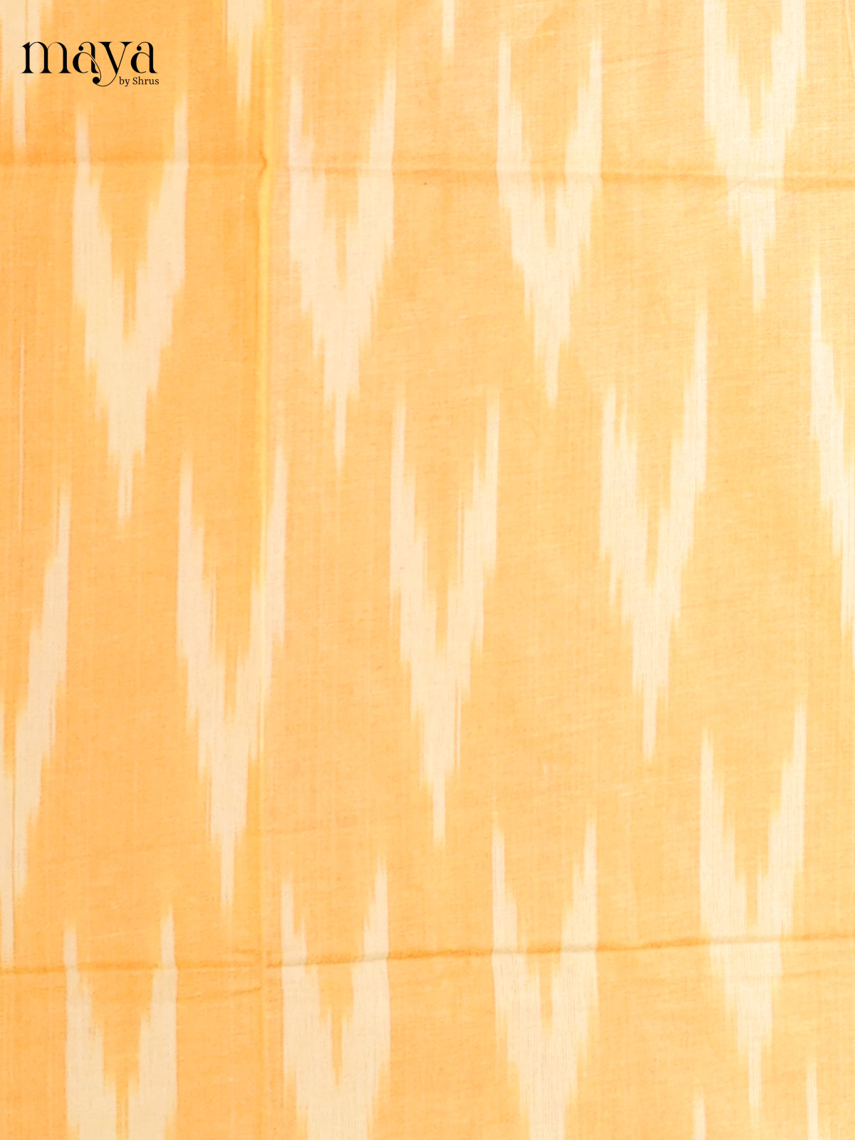 Sandal & yellow - Ikkat Cotton Unstitched Material Top, Bottom & Dupatta - MDB27017 - Shop on Shrus.com