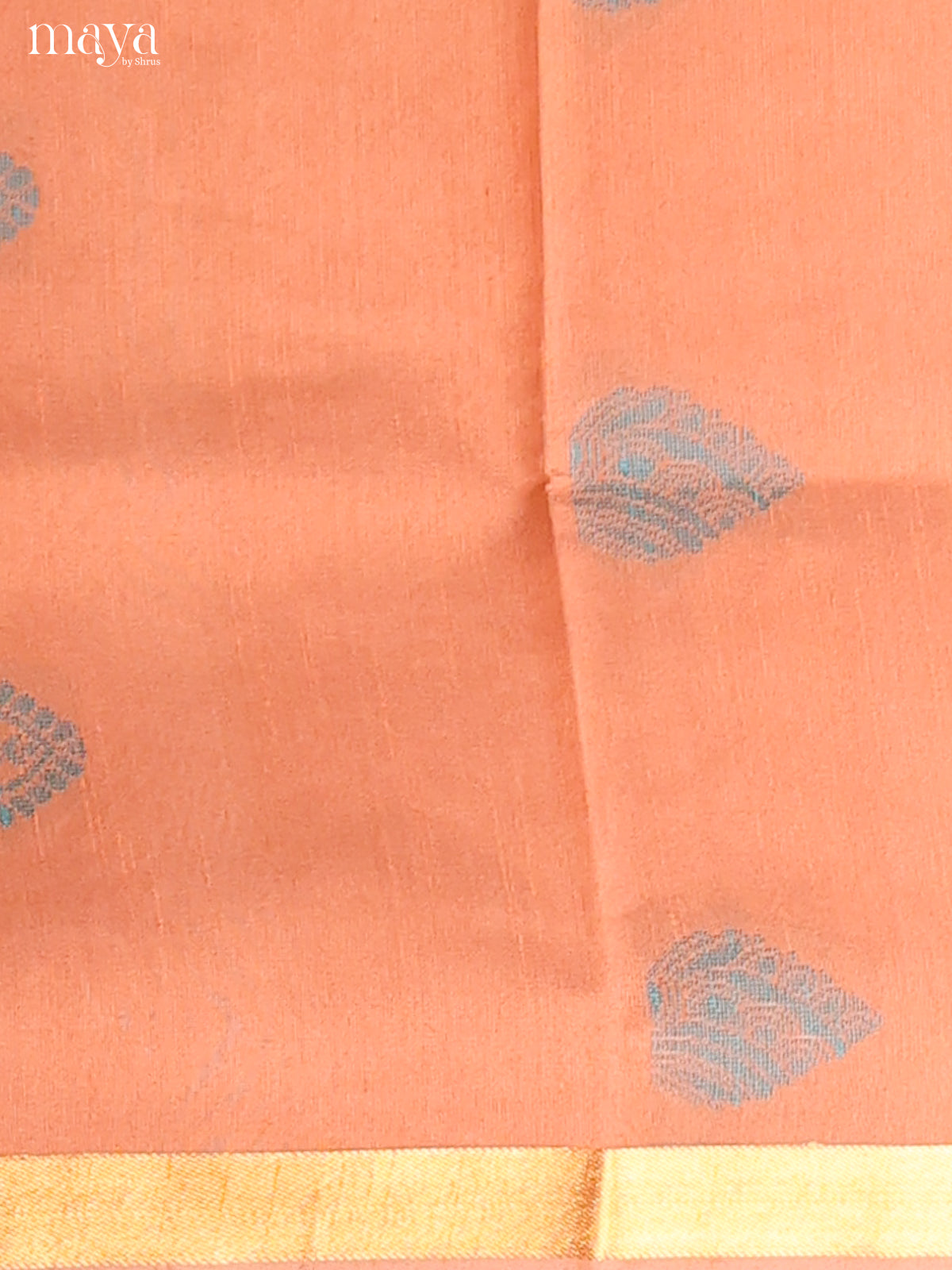 Brown & Green - Semi rawsilk salwar