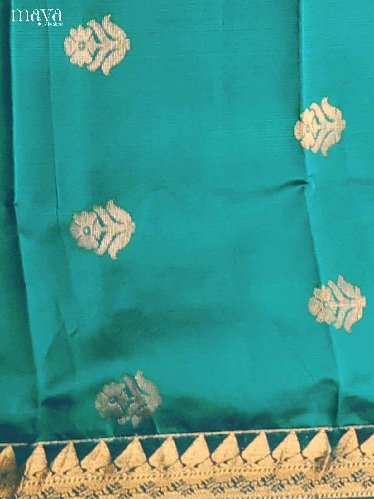 MDH05113-semi softsilk salwar Unstitch