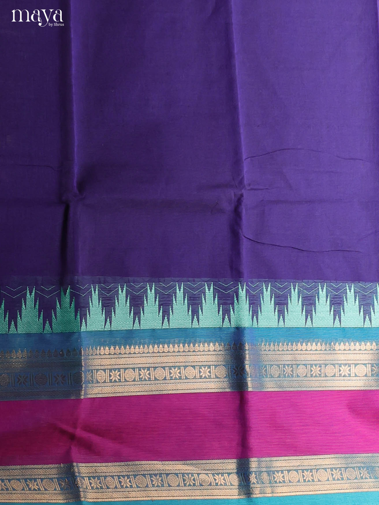 MDH16025-chettinad top & dupatta combo