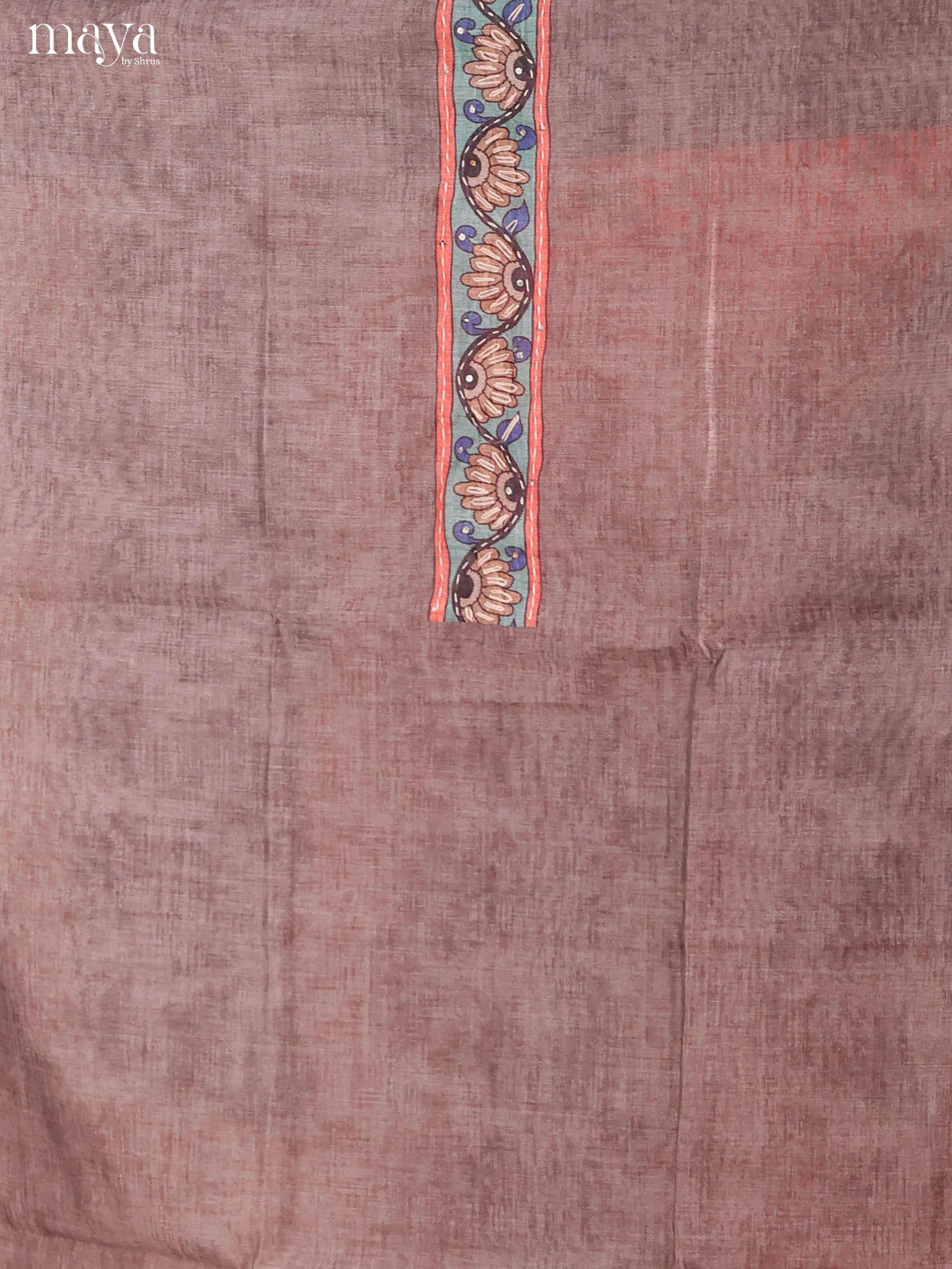 Light Brown - Chanderi salwar Unstitch