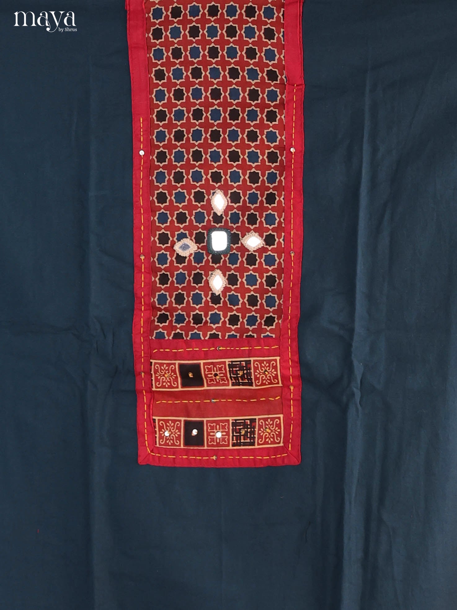 MDJ03022-Ajrakh Salwar Unstitch