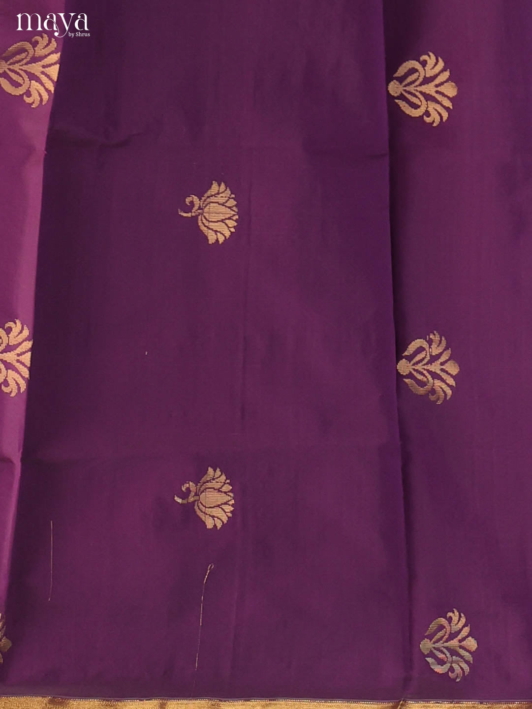Violet & Blue-semi softsilk salwar Unstitch