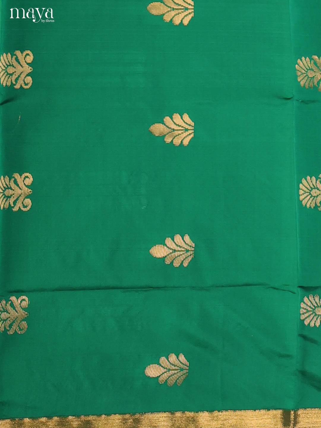 Green & Pink -semi softsilk salwar Unstitch