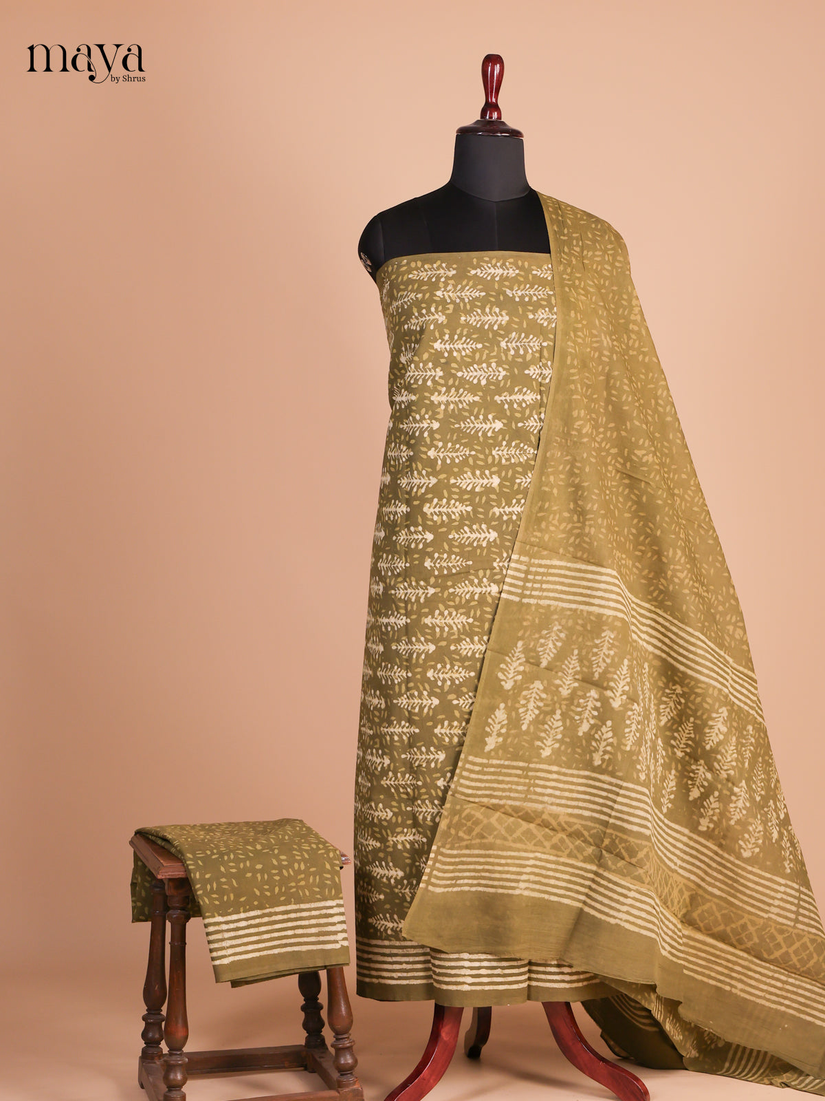 Green - Cotton salwar