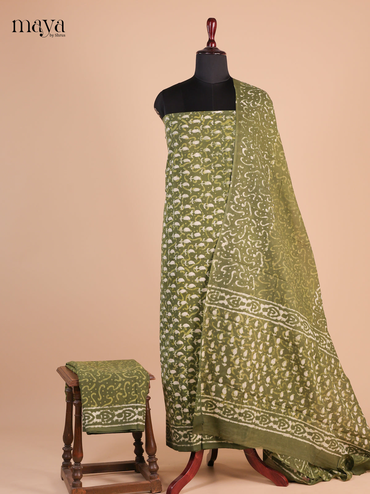 Green - Cotton salwar - Shop on Shrus.com