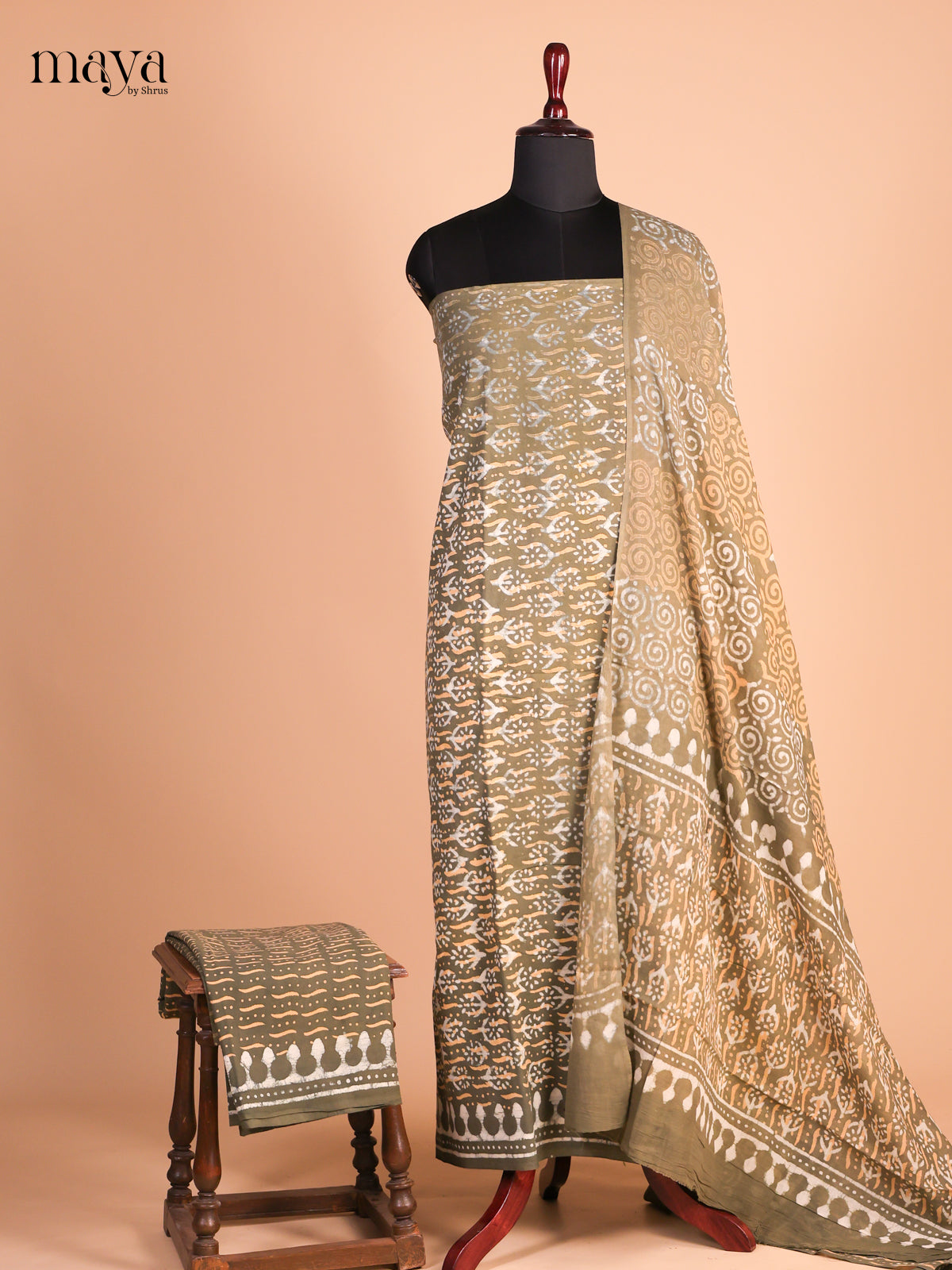 Grey - Cotton salwar
