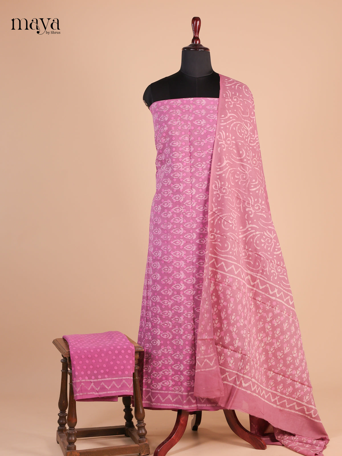 Pink - Cotton salwar