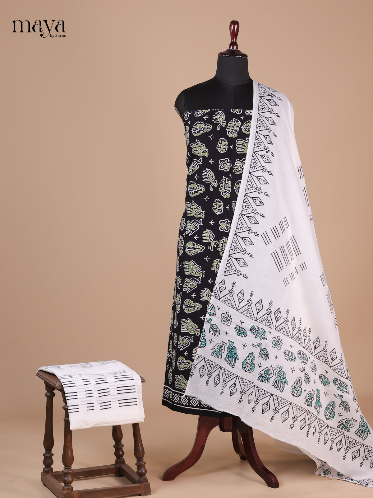 Black & White - Cotton salwar
