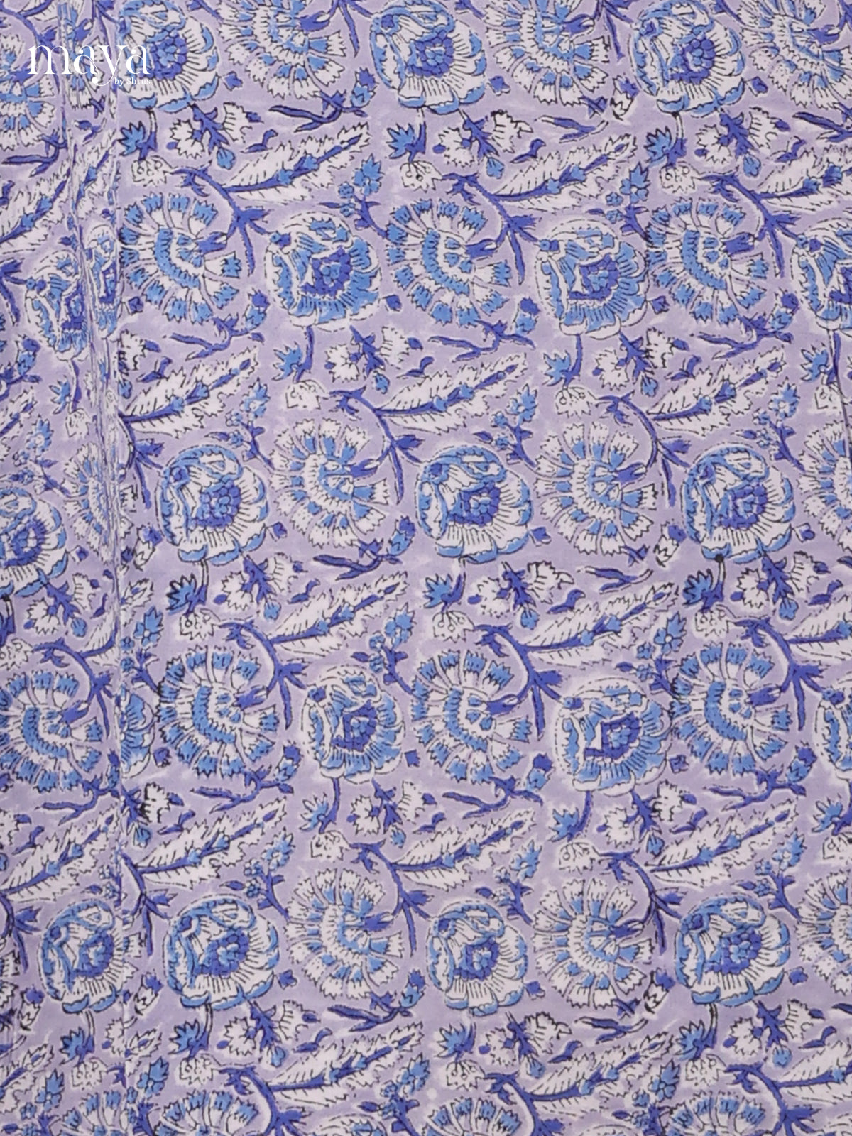 Lavender & White - Cotton salwar