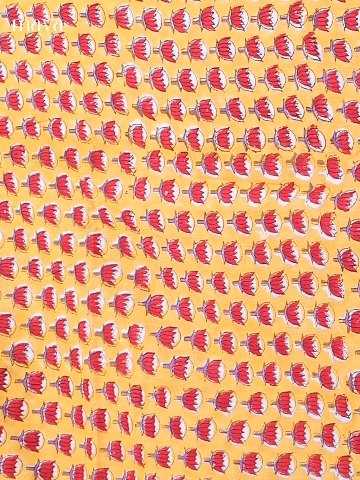 Mustard & White - Cotton salwar