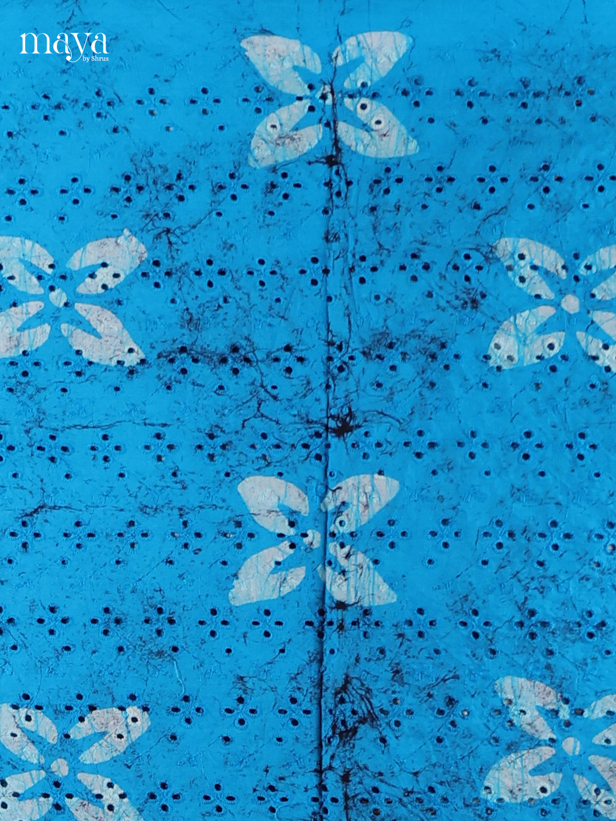 Sky Blue & Blue - Cotton salwar