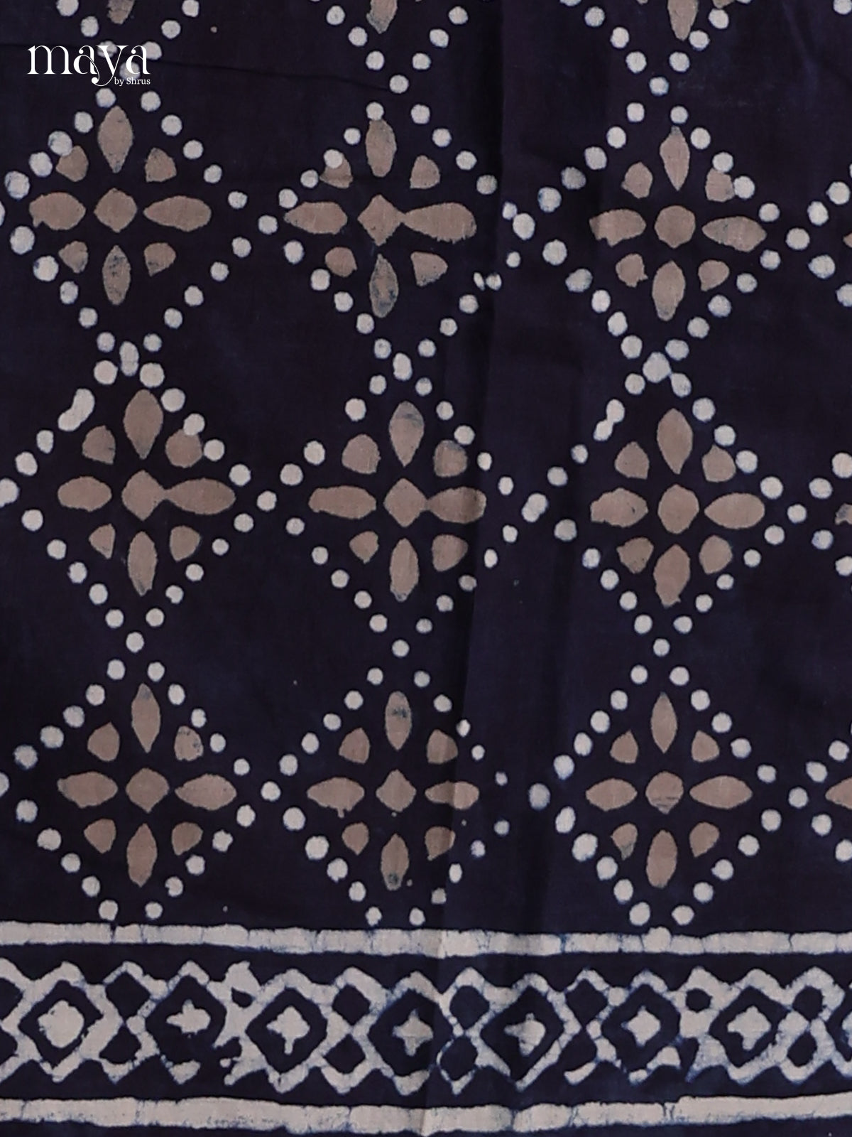 Blue & White - Cotton salwar