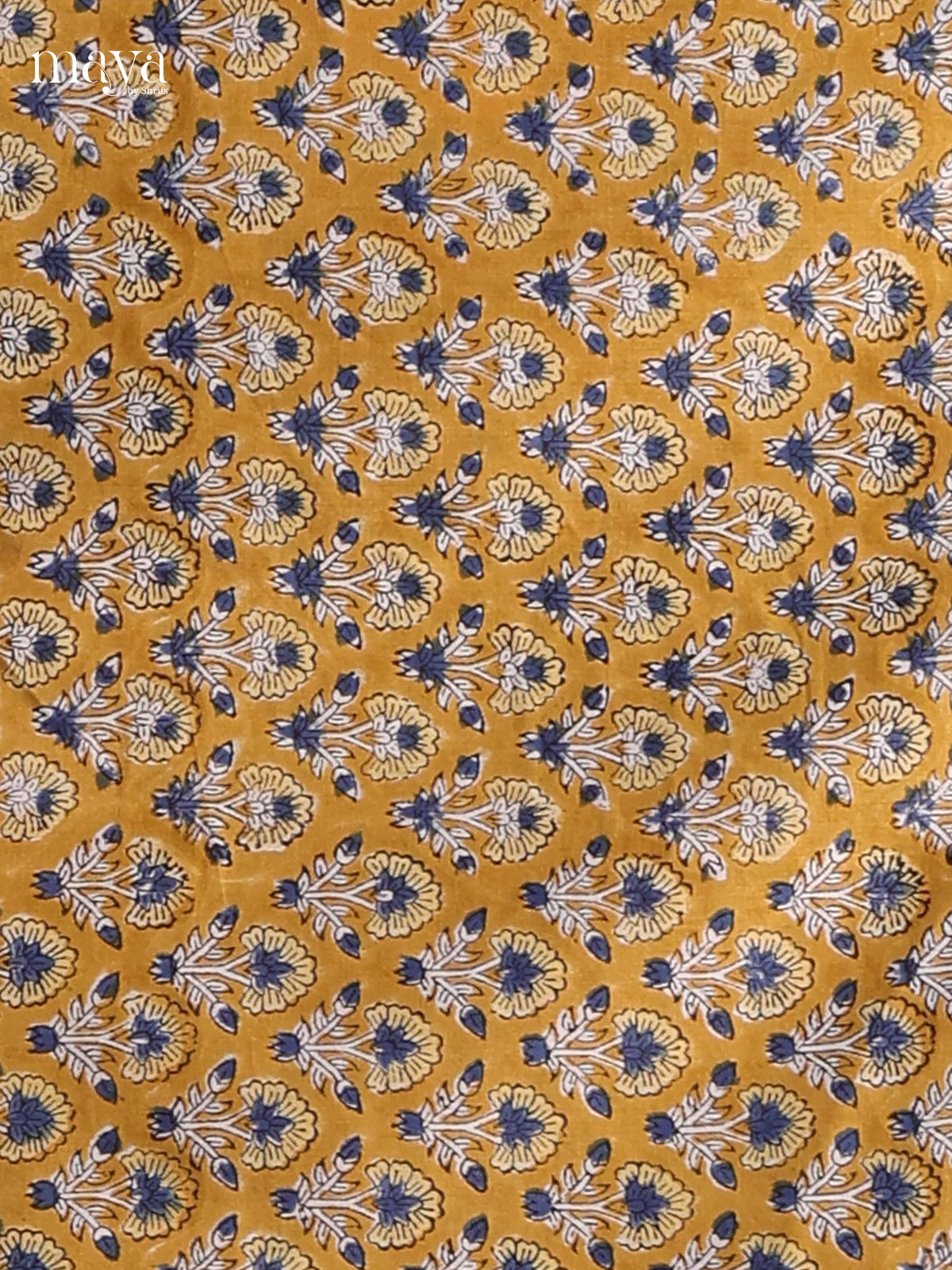 Mustard & White- Cotton salwar