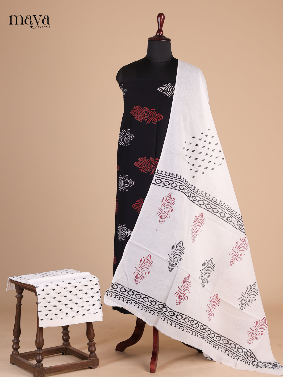Black & White - Cotton salwar