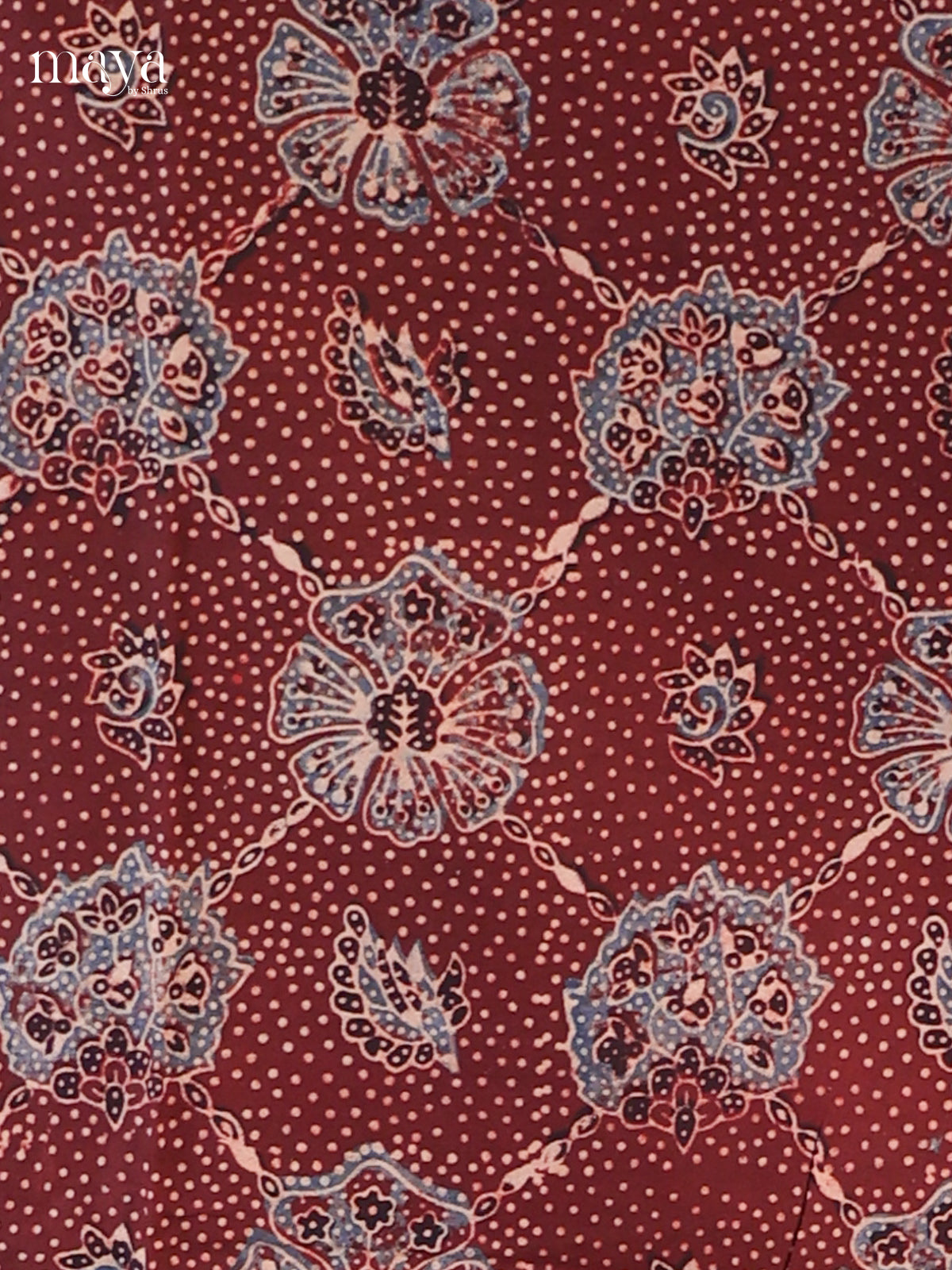 Maroon - Cotton salwar