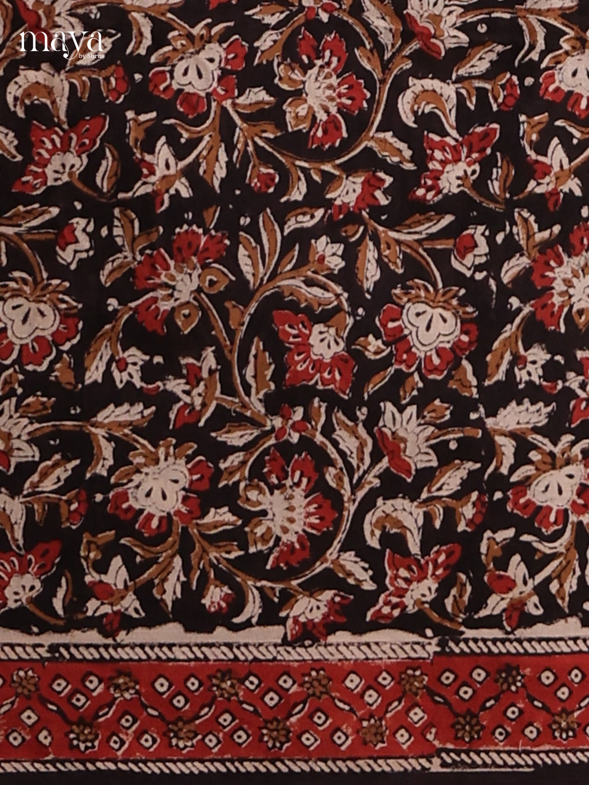 Black & Cream - Cotton salwar