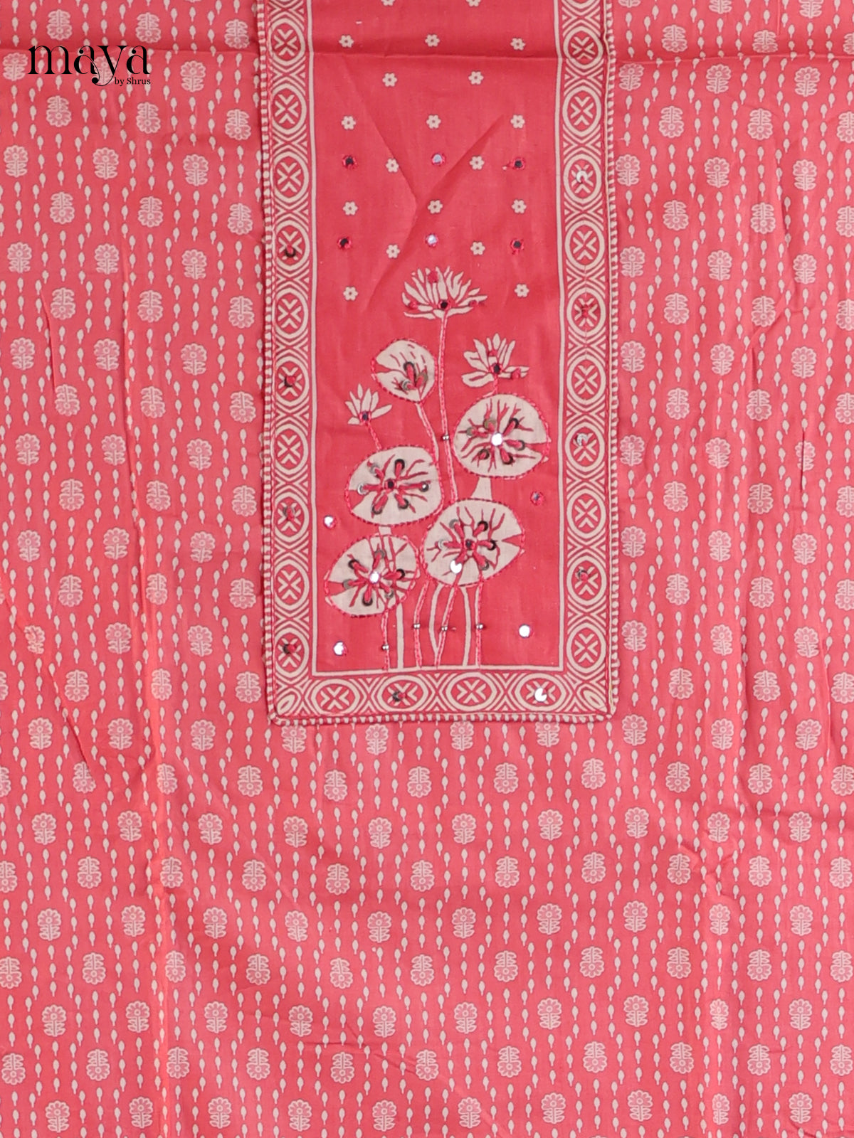 Pink - Cotton salwar - Shop on Shrus.com