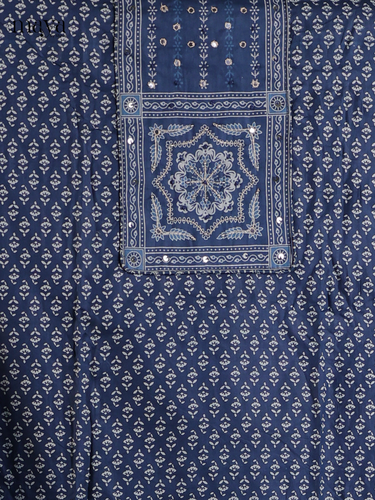 Blue - Cotton salwar