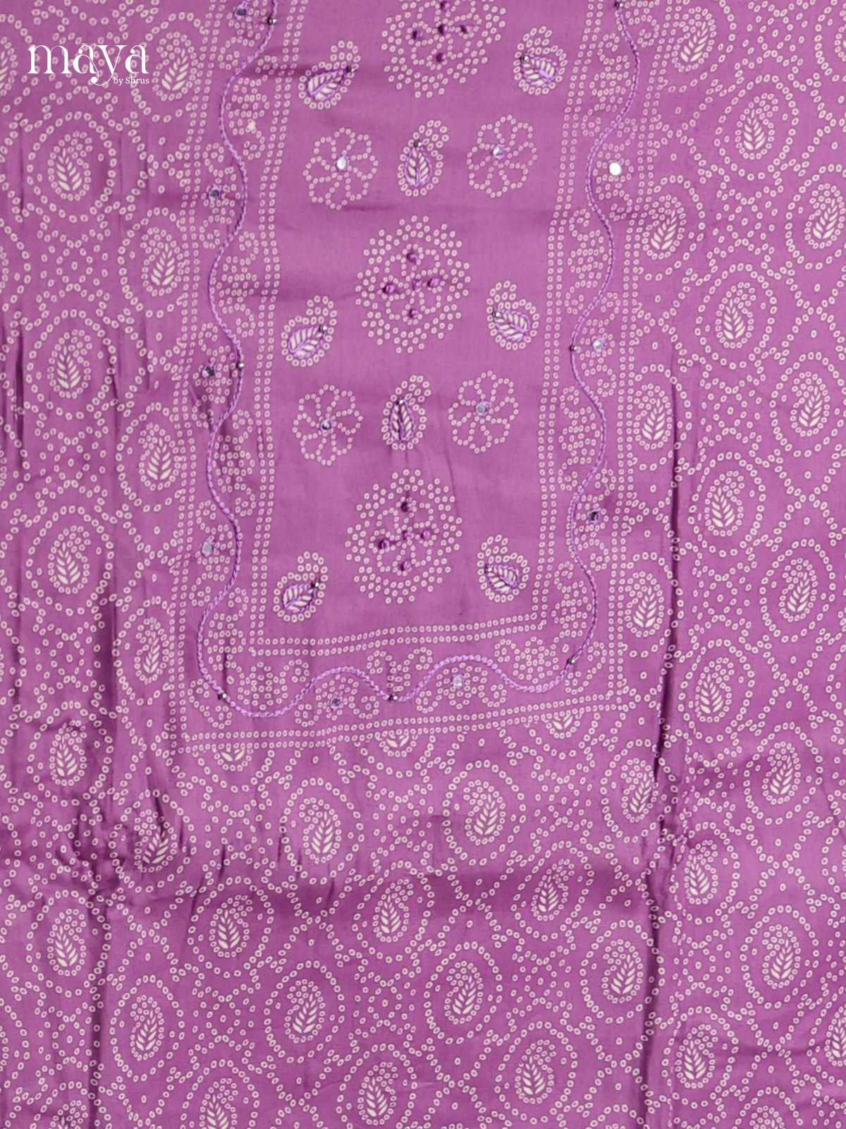 Lilac - Cotton salwar Unstitched