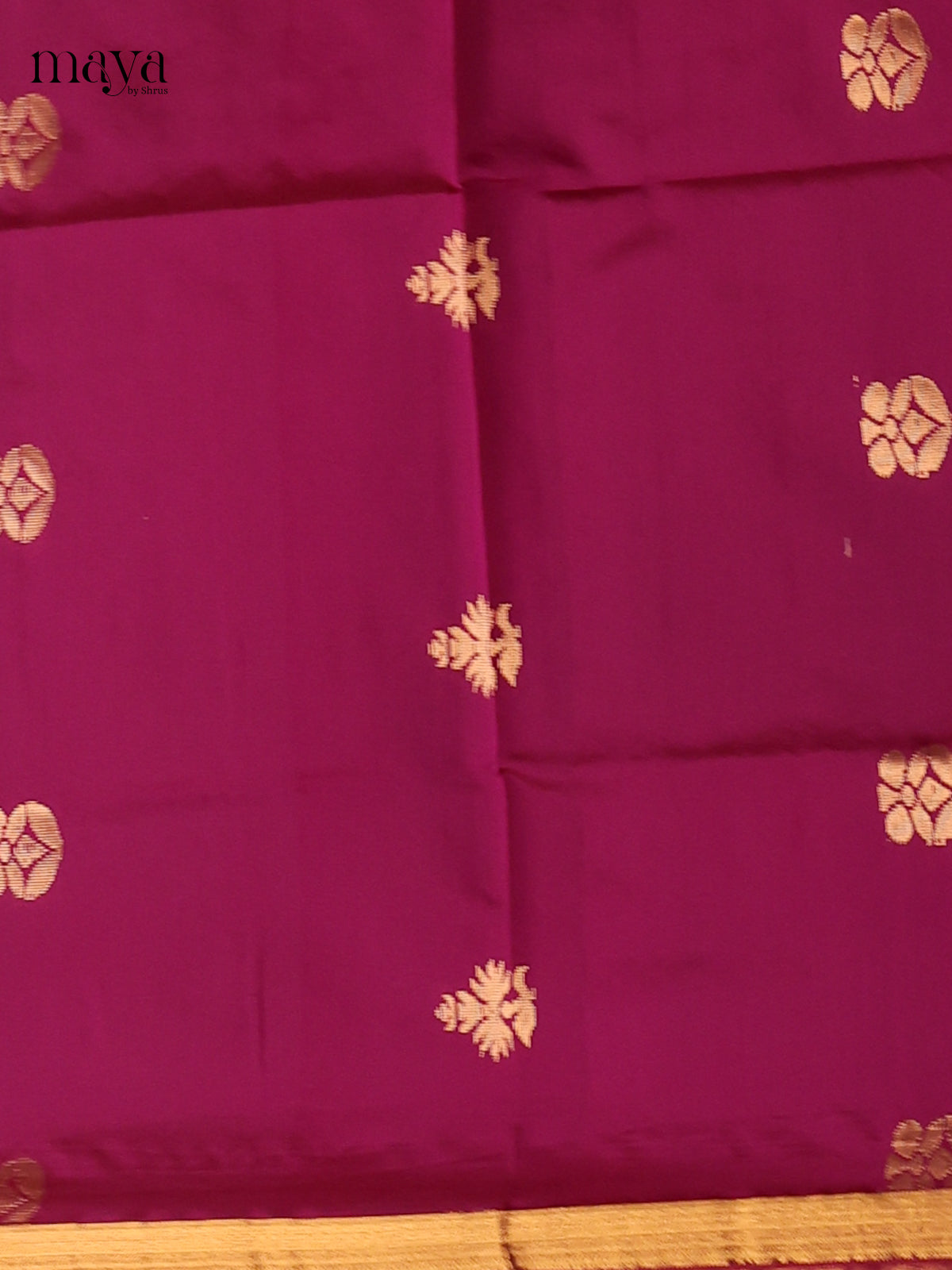 Stunning Purple semi softsilk salwar unstitched with Mustard dupatta